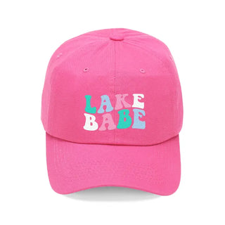 Hot Pink Lake Babe Cap #M190VL-HTPK-LAKEB
