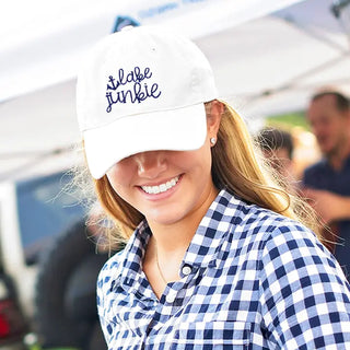 White Lake Junkie Cap #M190VL-WHT-LAKEJUNK