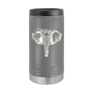 Elephant Alabama Slim Can Holder #TWBH-ELEP-BLK