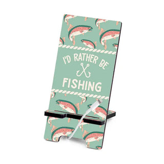 I'd Rather be Fishing Phone Stand #SPS-FISHING