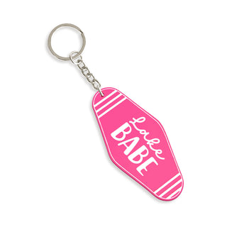 Lake Babe Keychain #ACK-HOTEL-HTPKWHT-LBABE