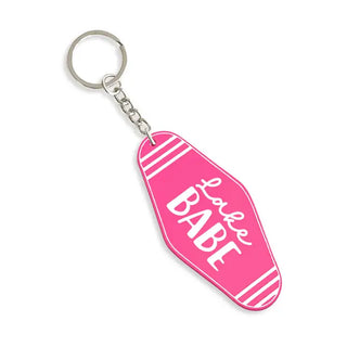 Lake Babe Keychain #ACK-HOTEL-HTPKWHT-LBABE