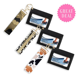 Black Wallet & Wristlet Pack #PACK-209BLK-FALL24