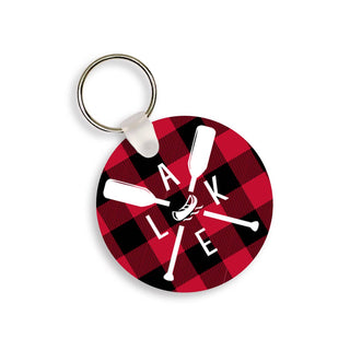 Buffalo Check Lake Keychain #SKC-RD-BCHLAKE