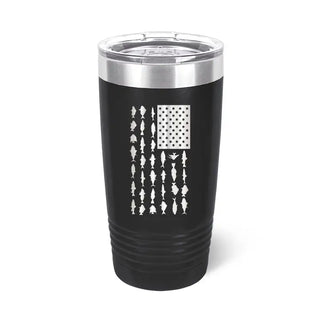 Fish Flag 20oz Tumbler #TWB20-FISHFLAG-BLK