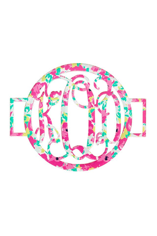 Vine Font Monogram Disc