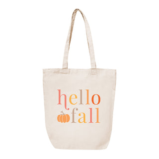 Hello Fall Canvas Tote