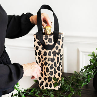 Leopard Wine Bag
