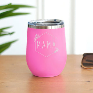 Mama Pink 12oz Insulated Tumbler