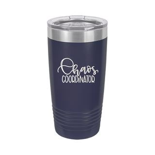 Chaos Coordinator Navy 20oz Insulated Tumbler