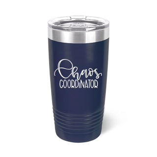 Chaos Coordinator Navy 20oz Insulated Tumbler