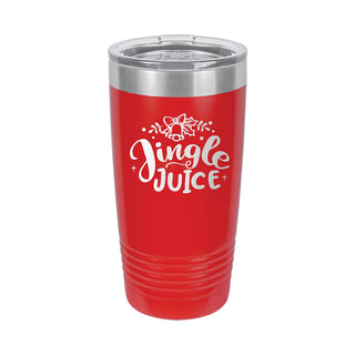 Jingle Juice Red 20oz Insulated Tumbler