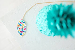 Fun Leopard Heather Necklace