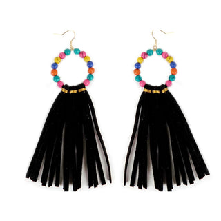 Black Lizzie Earrings
