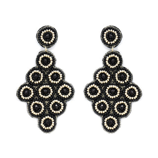 Black Luna Earrings