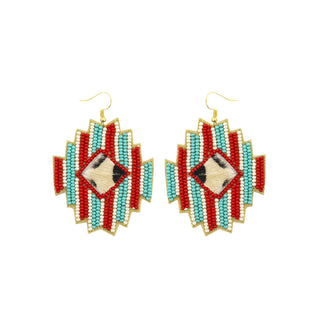 Red Mia Earrings