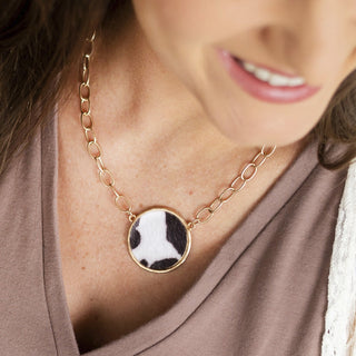 Cow Paige Necklace
