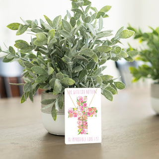 Nothing is Impossible Keepsake Necklace Card