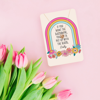 Dolly Rainbow Keepsake Card