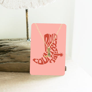 Country Girl Keepsake Card