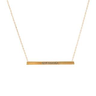 Gold Class of 2020 Necklace Card