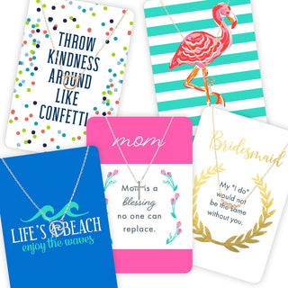 Keepsake Card Necklaces