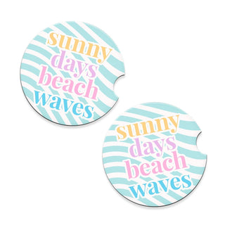 Sunny Days Car Coaster Set #SPACK-CC132-SUND