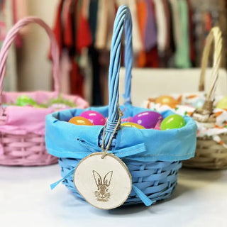 Rabbit Easter Wood Ornament #LOR-ORW-PR