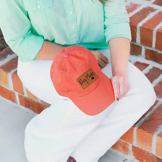 Dog Mom Cap #L190-BLU-P102-DOGM