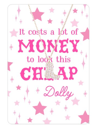 Costs a Lot of Money Keepsake Card