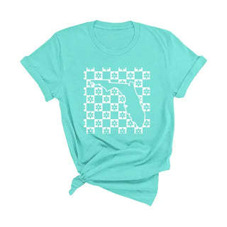Daisy Check Florida T-Shirt #HPTS-HMINTLG-DFLCHK