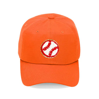 Baseball Glitter Patch Cap #L190-BLK-PBASE