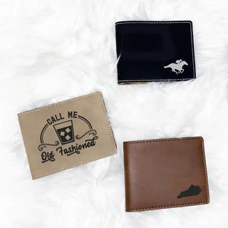 Derby Bifold Wallet #LMW190-BLK-DERBY