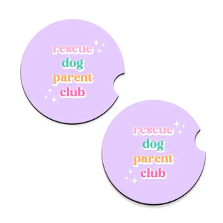 Rescue Dog Parent Club Car Coaster Set #SPACK-CC132-RDPC