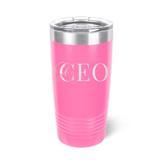 SheEO Pink Tumbler