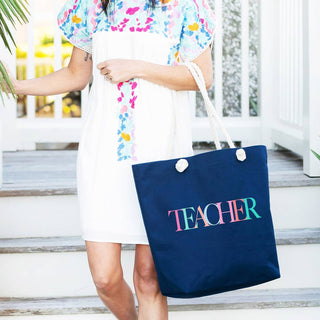 Teacher Castaway Tote