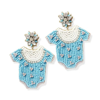 Blue Oh Baby Earrings #VLJE6110-BLU