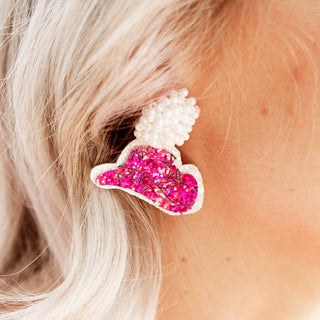 Shania Hat Earrings