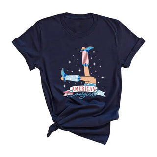 American Cowgirl T-Shirt #HPTS-HNATLG-ACG24