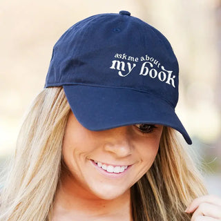 Ask Me About My Book Cap #M190VL-ASKME