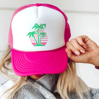 Fun in the Sun Trucker Hat #L197-BLU-HTFUN23