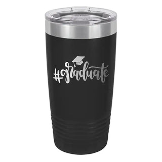 Graduate Black 20oz Tumbler #TWB20-GRADU-BLK