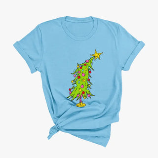 Grinchy Tree T-Shirt #HPTS-BLKLG-GTREE