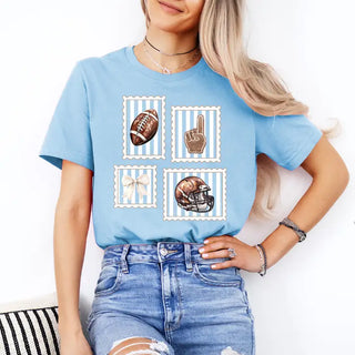 Football Stamp T-Shirt #HPTS-BLKLG-FBSTAMP