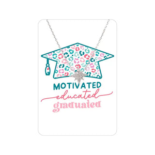 Motivated, Educated, Graduated Keepsake Card #VLJC-1315SV-MEG