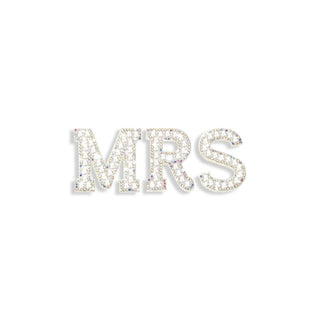 Mrs Pearl Varsity Letter Patches
