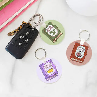 Fantasy Book Lover Keychain #SKC-RD-FANBOOK