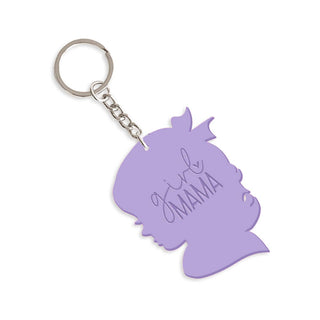 Girl Mama Keychain