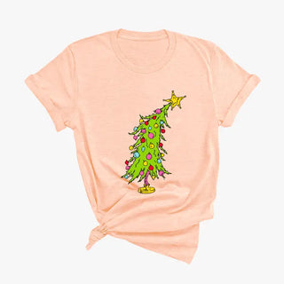 Grinchy Tree T-Shirt #HPTS-BLKLG-GTREE