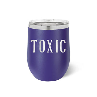 Toxic Purple 12oz Wine Tumbler